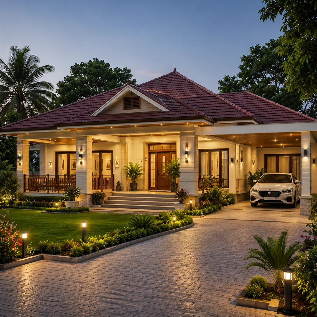 Bungalow in India
