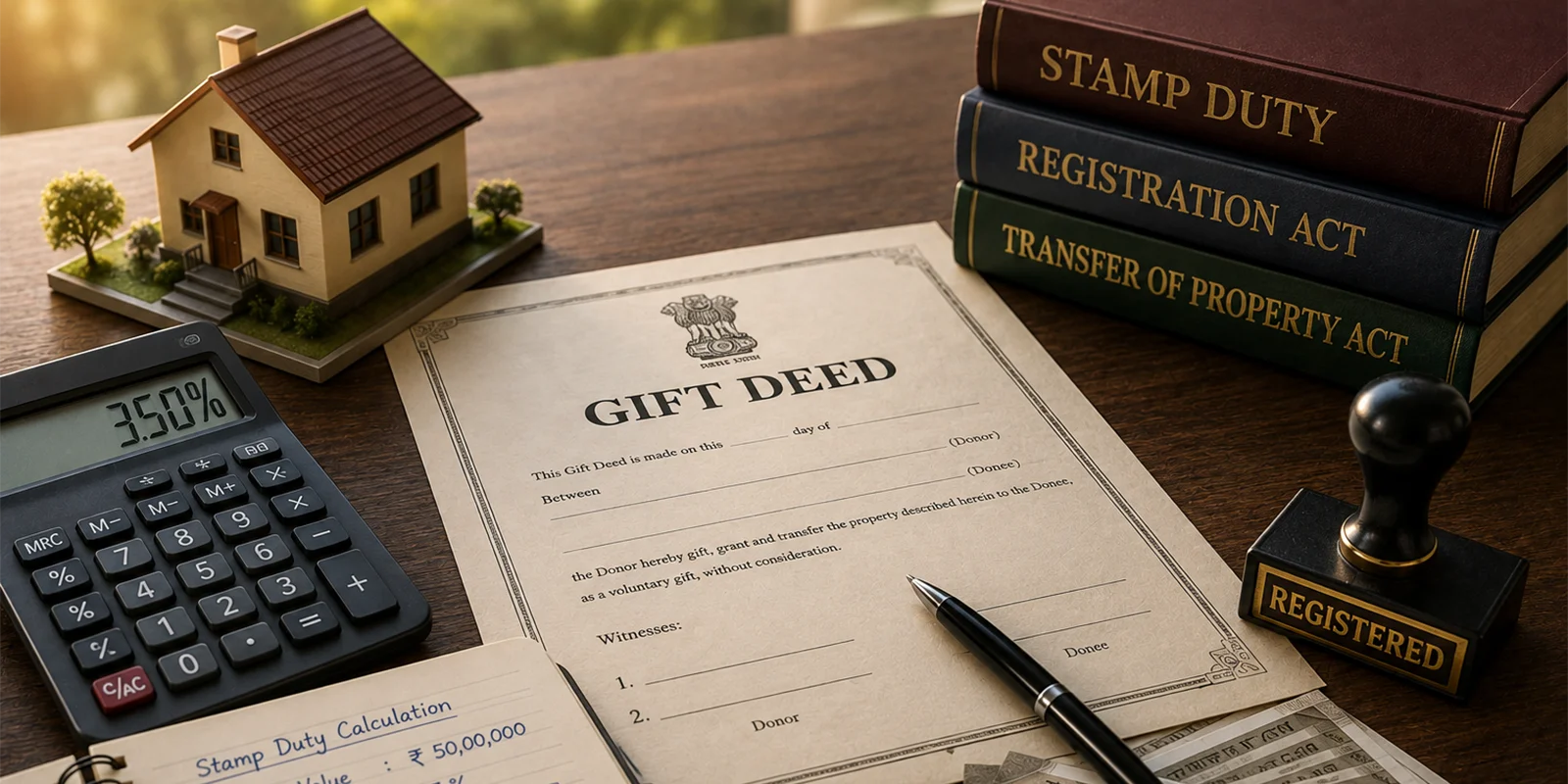 Stamp Duty on Gift Deed