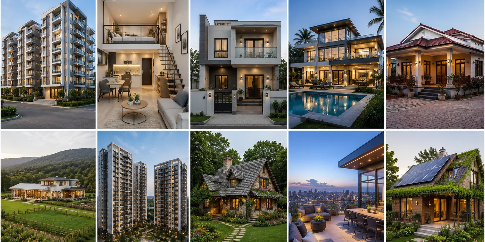 10 Different Types of Houses in India